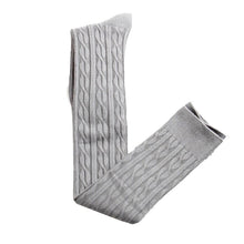 New Women Cotton Wool Braid Over Knee Warm Socks Thigh-Highs Hose Stocks  J4U66