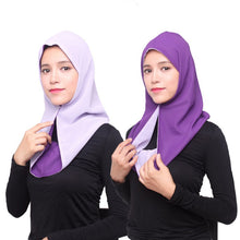 New Women Headwear Two Way Use Muslim Chiffon Hijab Cover Islamic Scarf Caps Shawls Headscarf Y09 J4U66