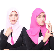 New Women Headwear Two Way Use Muslim Chiffon Hijab Cover Islamic Scarf Caps Shawls Headscarf Y09 J4U66