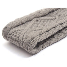 Knitted Crochet Long Fingerless Elbow Gloveitten Warm Gloves J4U66