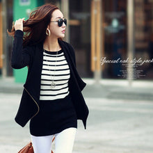 New Women Korean Style Zipper Slim Casual Long Sleeve Jacket Outwear Coat S/M/L/XL jawbreaker J4U66