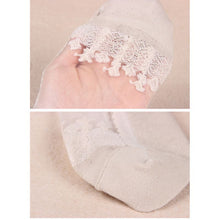 Lace Socks Ultrathin Transparent Beautiful Crystal Elastic Short Solid Color Sock For Lady Y02 J4U66