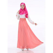 Long Sleeve Islamic Kaftan Abaya Muslim Cocktail Maxi Long Dress J4U66