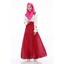 Long Sleeve Islamic Kaftan Abaya Muslim Cocktail Maxi Long Dress J4U66