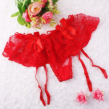 women sexy lace suspender garter belt matching g-string thong set stocking stylist J4U66