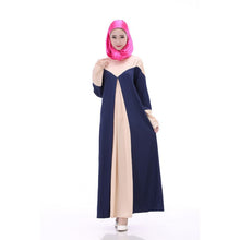 women v long sleeve loose maxi dress intage kaftan abaya muslimislamic dresses J4U66