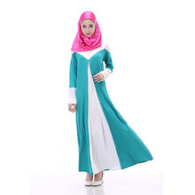women v long sleeve loose maxi dress intage kaftan abaya muslimislamic dresses J4U66