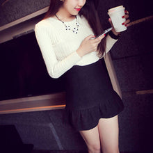 Women's Knitwear Long Sleeve Twist Crochet Warm Knitting Sweater Jumper J4U66