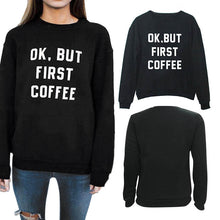 womens casual long sleeve letter printing pullover jumper hoodie coat sweatshirt J4U66