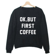 womens casual long sleeve letter printing pullover jumper hoodie coat sweatshirt J4U66