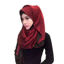 New Womens Long Chiffon Muslim Elegant Print Islamic Hijab Maxi Scarf Shawl Soft Wrap Headwear Y03 J4U66
