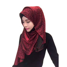 New Womens Long Chiffon Muslim Elegant Print Islamic Hijab Maxi Scarf Shawl Soft Wrap Headwear Y03 J4U66