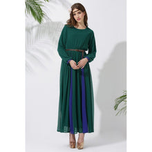 Elegant Long Chiffon Dress Vintage Kaftan Jilbab Islamic Muslim Abaya Cocktail Party Y6 J4U66