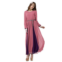 Elegant Long Chiffon Dress Vintage Kaftan Jilbab Islamic Muslim Abaya Cocktail Party Y6 J4U66