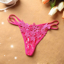 Sexy Floral Briefs G-string Bandage Thongs Hollow Panties Knickers UnderwearJFY66
