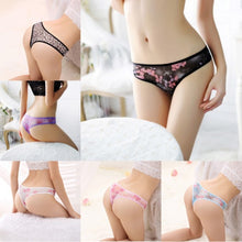 Sexy Floral Mesh Lace Mesh Pantieulti-Pattern T-Back Stretch Knickers LingerieJFY66