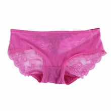 sexy women lace embroidery knickers panties see throungh underwear briefs J4U66