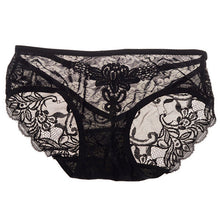 sexy women lace embroidery knickers panties see throungh underwear briefs J4U66