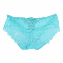 Sexy Lace Embroidery Knickers Panties See Throungh Underwear BriefsJFY66