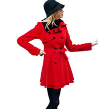 warm women clothes lady warm coat thicken coat parka overcoat naaros collar long jacket outwear J4U66