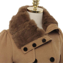 warm women clothes lady warm coat thicken coat parka overcoat naaros collar long jacket outwear J4U66