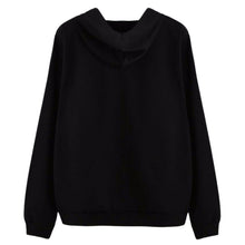 Long Sleeve Casual Wear Pullovers Soft Clothing Alien Print Hooded Sweatshirt Y04 J4U66