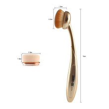 Pro Makeup Sponge Oval ToothBrush Cosmetic Foundation Cream Powder Brush Puff Maquillage J4U66