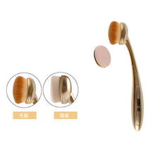 Pro Makeup Sponge Oval ToothBrush Cosmetic Foundation Cream Powder Brush Puff Maquillage J4U66
