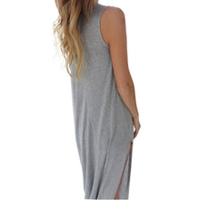 Sexy Women Long Maxi Boho Evening Party Dress Beach Dresses Sundress J4U66
