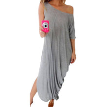Sexy Women Long Maxi Boho Evening Party Dress Beach Dresses Sundress J4U66
