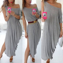 Sexy Women Long Maxi Boho Evening Party Dress Beach Dresses Sundress J4U66