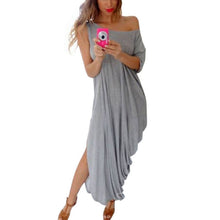 Sexy Women Long Maxi Boho Evening Party Dress Beach Dresses Sundress J4U66