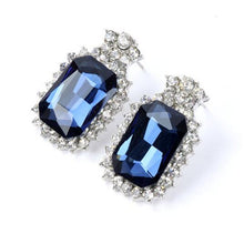 Tears Imitation Gemstone Stud Earring WholeFashion Jewelry For Women Austrian Crystal Earring J4U66