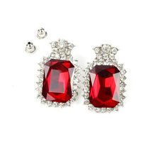 Tears Imitation Gemstone Stud Earring WholeFashion Jewelry For Women Austrian Crystal Earring J4U66