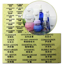Travel Bag Empty Clear Tube Cosmetic Cream Lotion Container Bottles Multi-Styles Classification Tool kits stickers J4U66