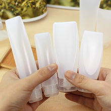 Travel Bag Empty Clear Tube Cosmetic Cream Lotion Container Bottles Multi-Styles Classification Tool kits stickers J4U66