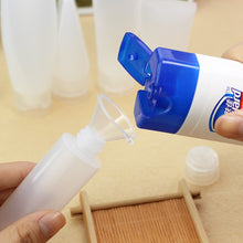 Travel Bag Empty Clear Tube Cosmetic Cream Lotion Container Bottles Multi-Styles Classification Tool kits stickers J4U66