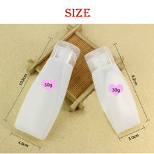 Travel Bag Empty Clear Tube Cosmetic Cream Lotion Container Bottles Multi-Styles Classification Tool kits stickers J4U66
