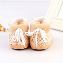 Baby Snow Boots Toddler shoes Baby Girl Shoes Knitted Cartoon Bear Infant born Baby Shoes Footwear LL4 J4U66