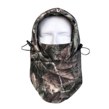 Outdoor Anti-cold Warm Hat Men Women Cycling Ski Masks Camouflage Fleece Hooded Caps  J4U66