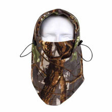 Outdoor Anti-cold Warm Hat Men Women Cycling Ski Masks Camouflage Fleece Hooded Caps  J4U66