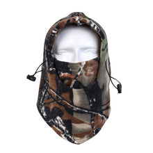 Outdoor Anti-cold Warm Hat Men Women Cycling Ski Masks Camouflage Fleece Hooded Caps  J4U66