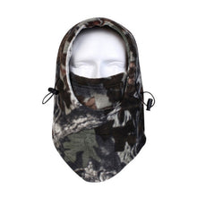 Outdoor Anti-cold Warm Hat Men Women Cycling Ski Masks Camouflage Fleece Hooded Caps  J4U66