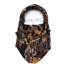 Outdoor Anti-cold Warm Hat Men Women Cycling Ski Masks Camouflage Fleece Hooded Caps  J4U66