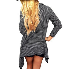 Women Long Sleeve Knitted Sweater Cardigan Open Front Coat Top Outwear J4U66