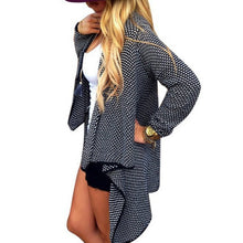 Women Long Sleeve Knitted Sweater Cardigan Open Front Coat Top Outwear J4U66