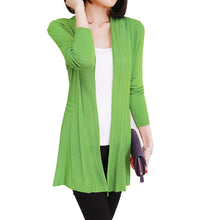 women knitted slim fit open front sweatercardigan ladies long sleeve cardigans shawl J4U66