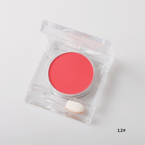 7 Colors Glossy Blusher Pressed Cheek Blush Powder Soft Nature Rouge Makeup Face Blush Maquiagem J4U66