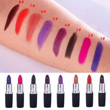 7 colors makeup matte lipstick lip gloss waterproof long lasting beauty maquillage J4U66