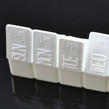 7 Day Tablet Pill Box Holder Weekly Medicine Storage Case Organizer Container P1 J4U66